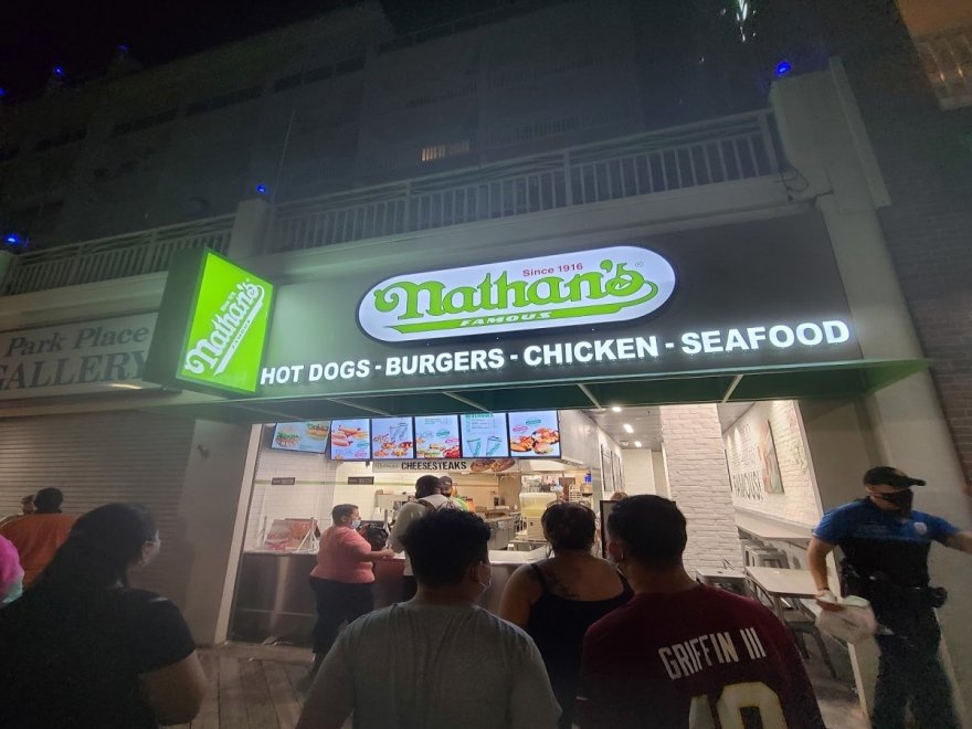 Nathan's Famous Hot Dogs